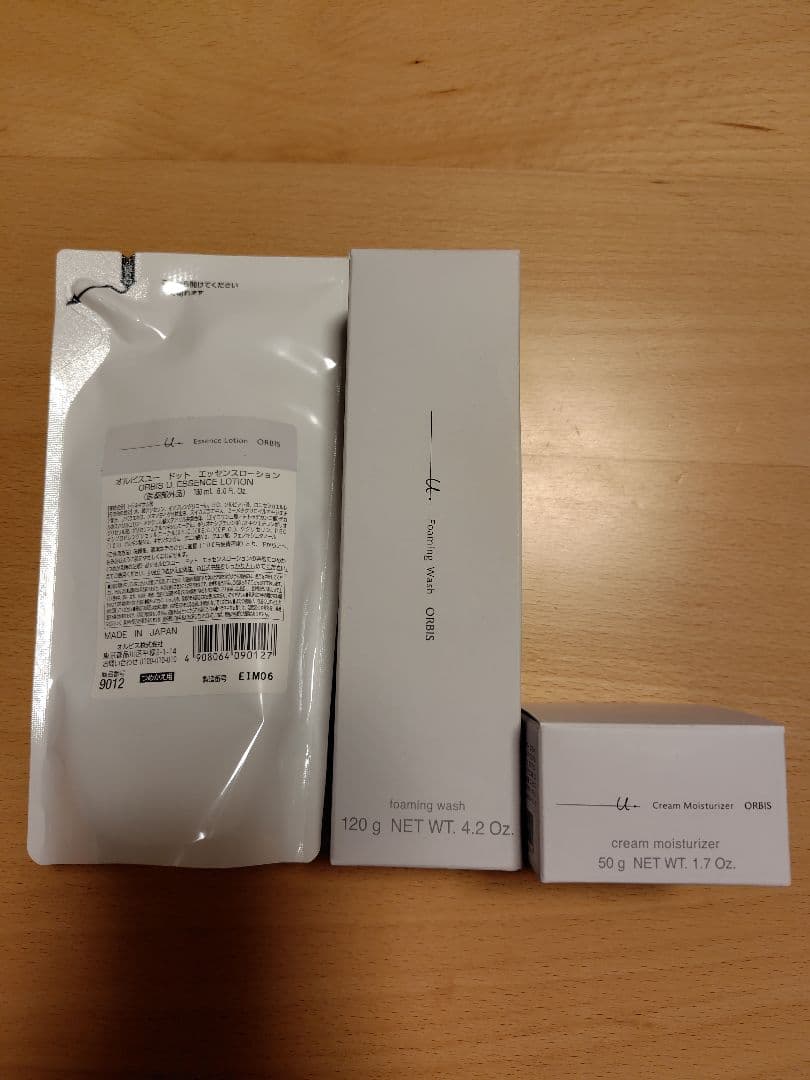 新品オルビスユードットシリーズセット　ローション詰替用クリーム詰替用、洗顔料