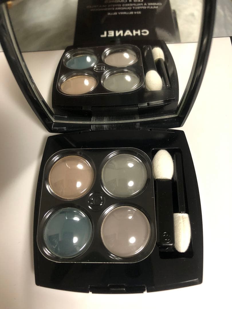 ★新品未使用★CHANEL LES 4 OMBRES 324 ブラーリー ブルー
