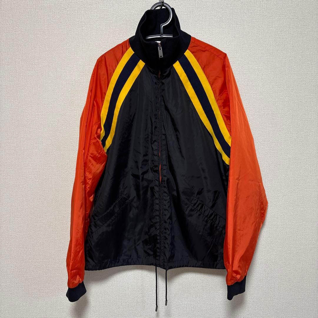 ラ*プ様 GUCCI ナイロンジャケット オレンジ/黒/黄色