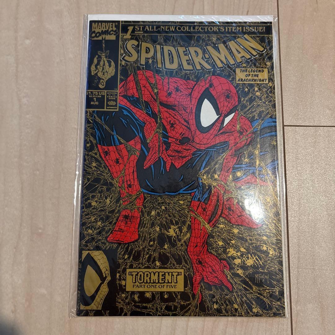 SPIDER-MAN #1 1990 GOLDアメコミトッド・マクファーレン