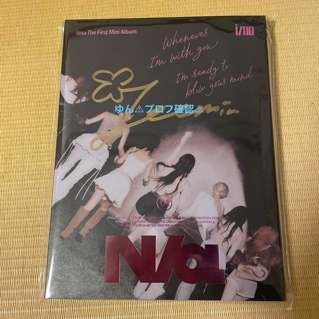 izna mwave 直筆サイン入り アルバム ジミン