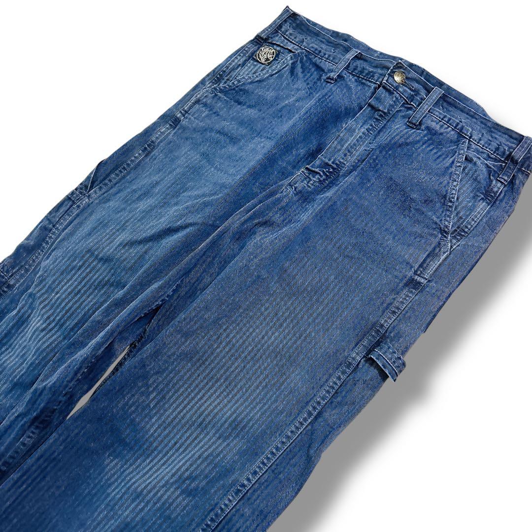 SUGAR CANE ヒッコリーストライプ ワークパンツ Lot.226 W32