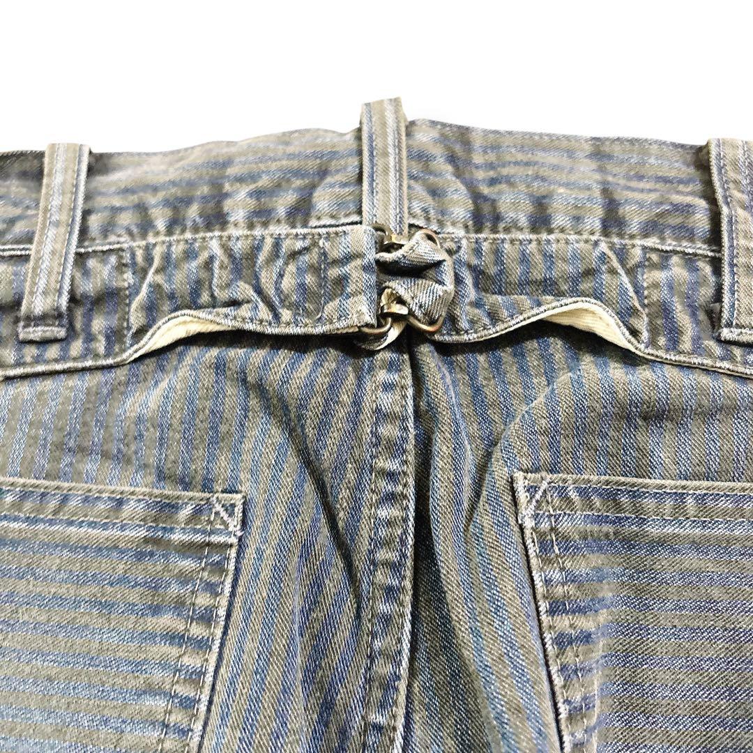 SUGAR CANE ヒッコリーストライプ ワークパンツ Lot.226 W32