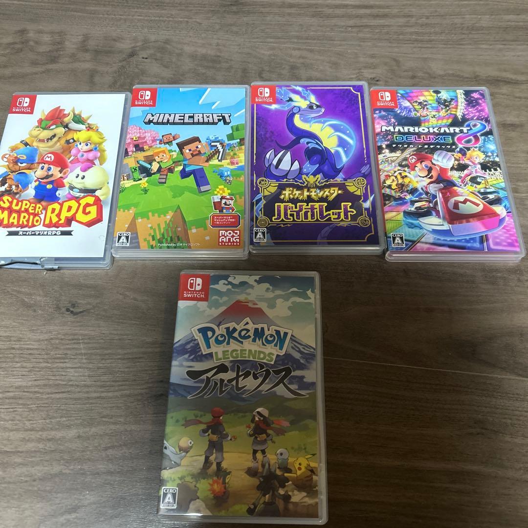 Nintendo Switch ゲームソフト 5本セット　ニンテンドースイッチ