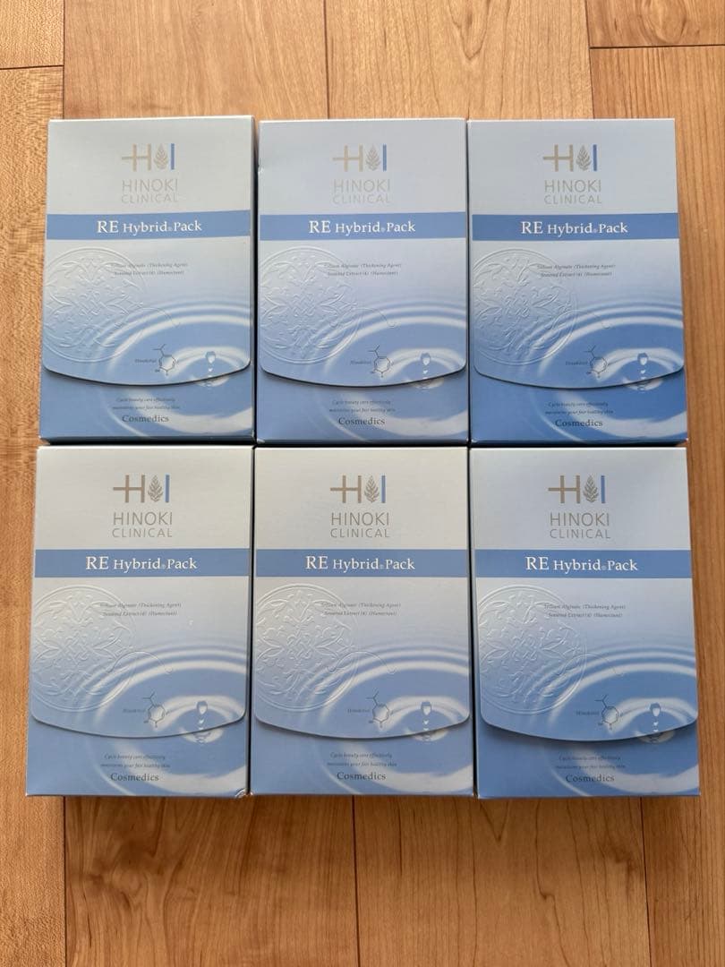 ヒノキ肌粧品　REハイブリッドパック　6箱セット（48回分）