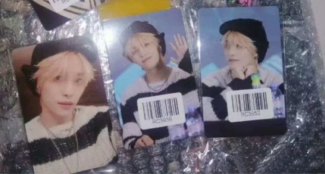 nct wayv kms 中華　上海　サイン会　ヤンヤン　3枚セット