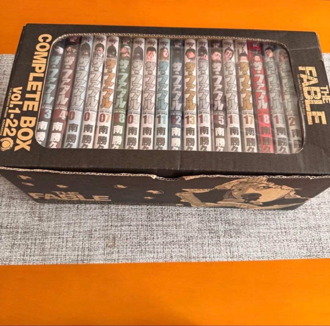 ザ　ファブル　コンプリートBOX 売り切り　送料込み