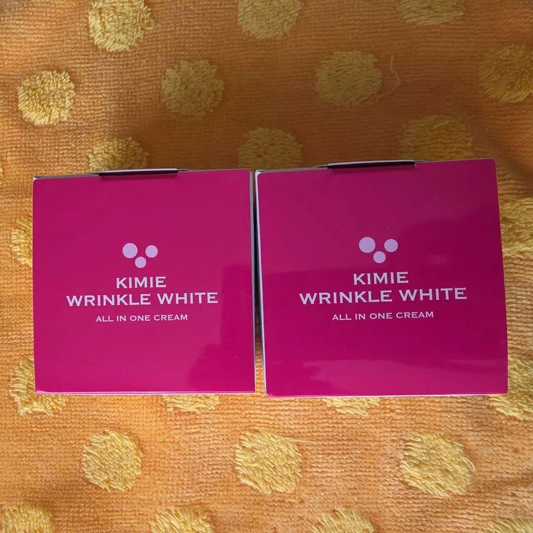 キミエ リンクルホワイト オールインワンクリーム　５０g　2個