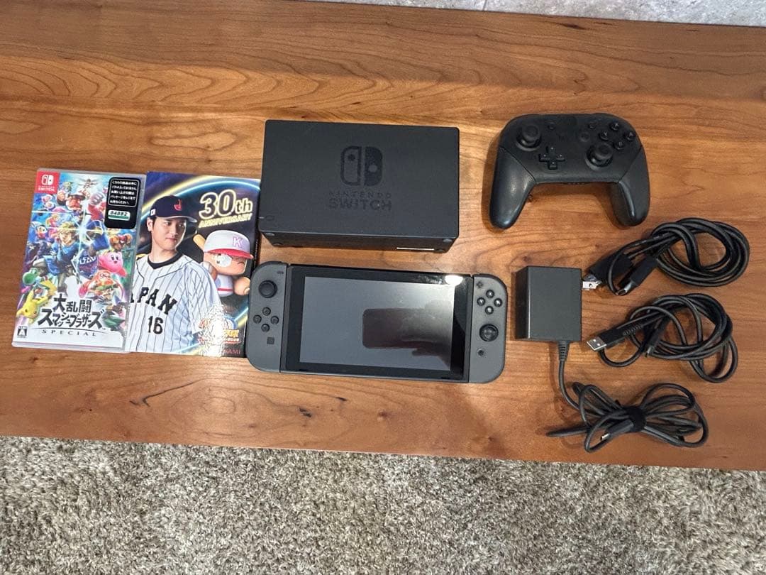 k*4様 【美品】Nintendo Switch グレー