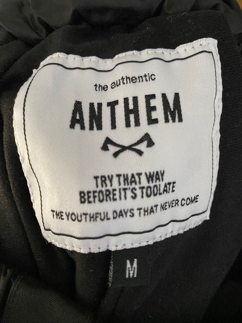 ANTHEM メンズ Mサイズ スノーボードウェア パンツ ブラック