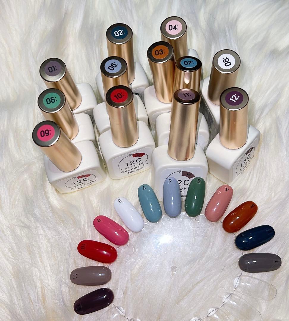 Calgel 12C ジェルネイル 12色セット