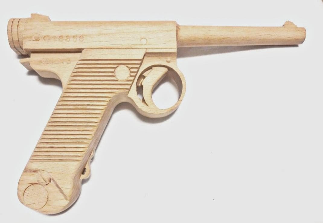 南部十四式木製模型　1/1スケール 手作 新品