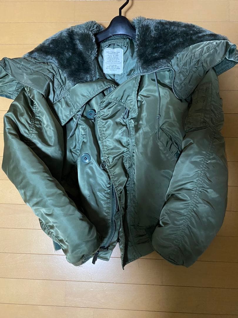 希少　alpha アルファ　80s-90s n-2b フライトジャケット