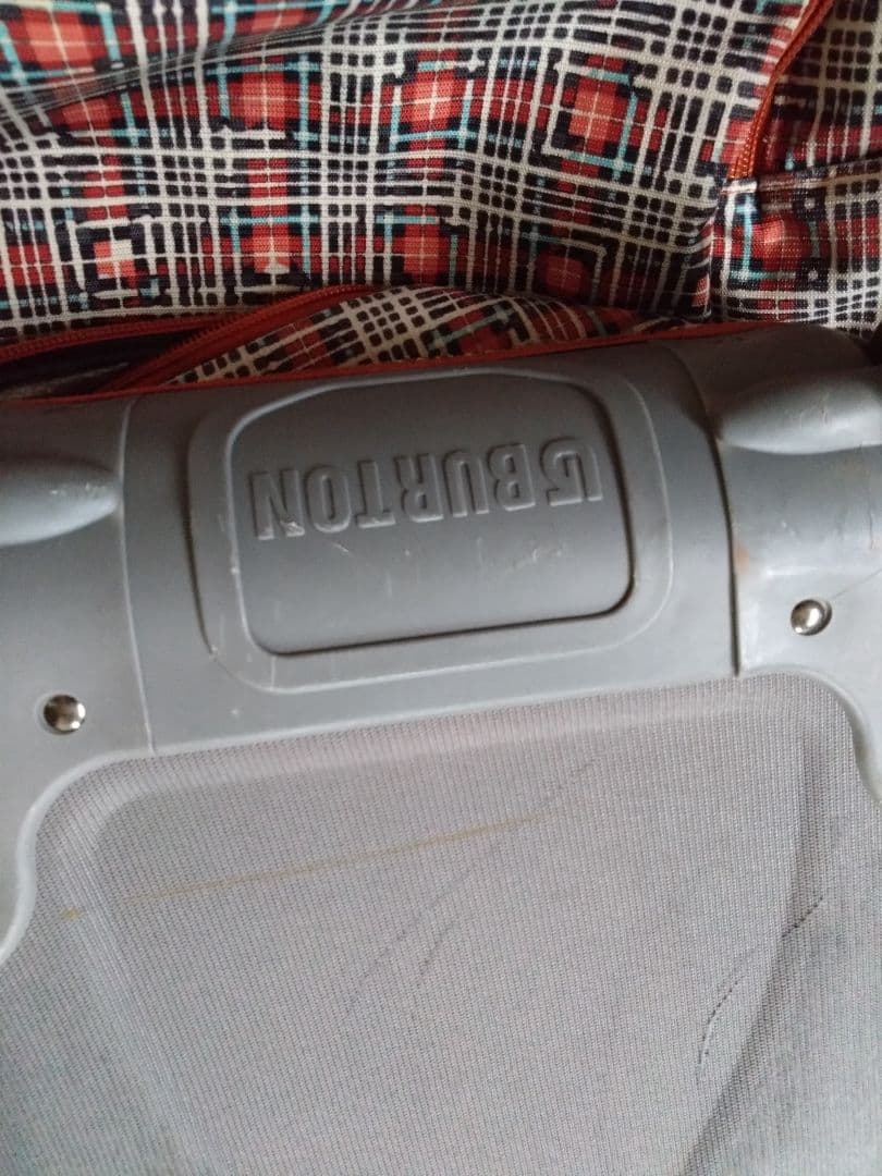 Burton キャリー付きスノーボードケース 166cm チェック柄