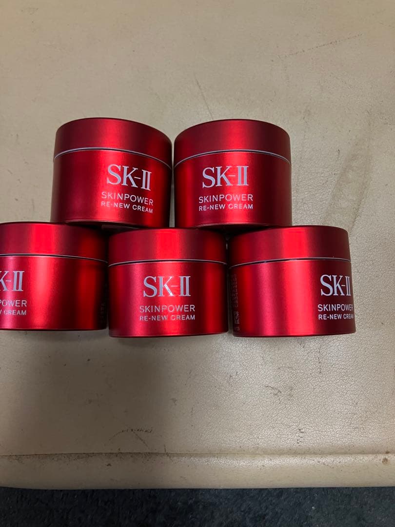 SK-IIエスケーツースキンパワーリニュー クリーム 15g 5個　新品