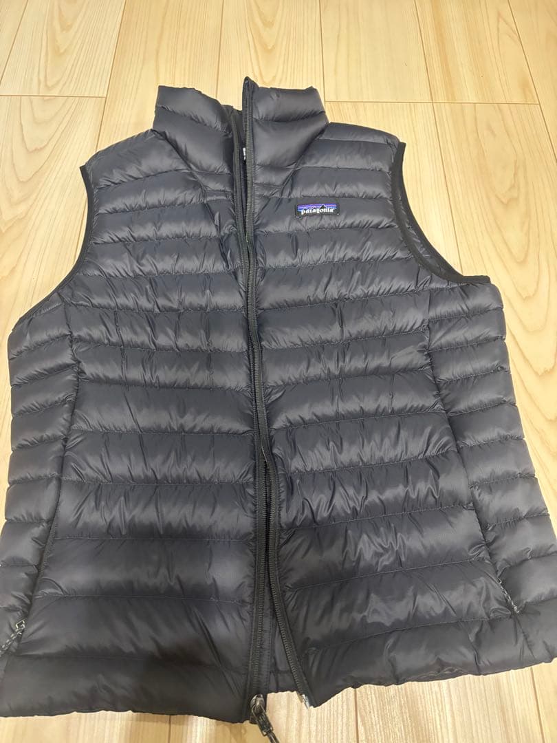 【新品】Patagonia ダウンセーターベスト M 黒