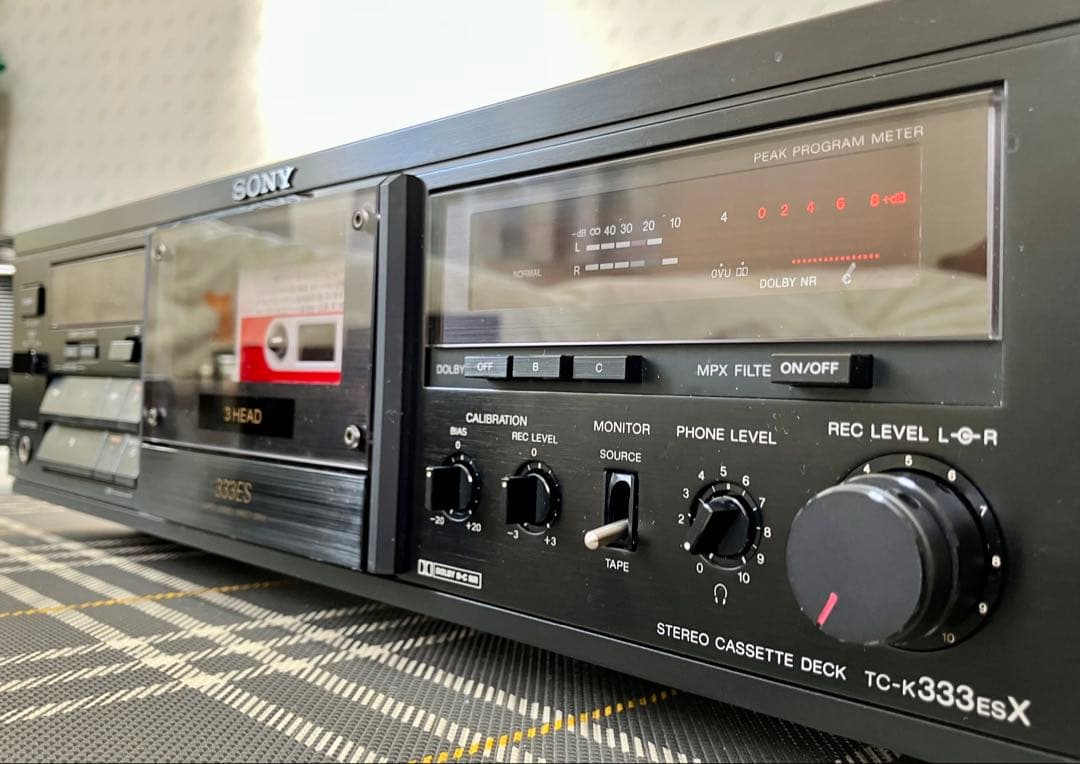 SONY TC-K333ESX カセットデッキ動作品