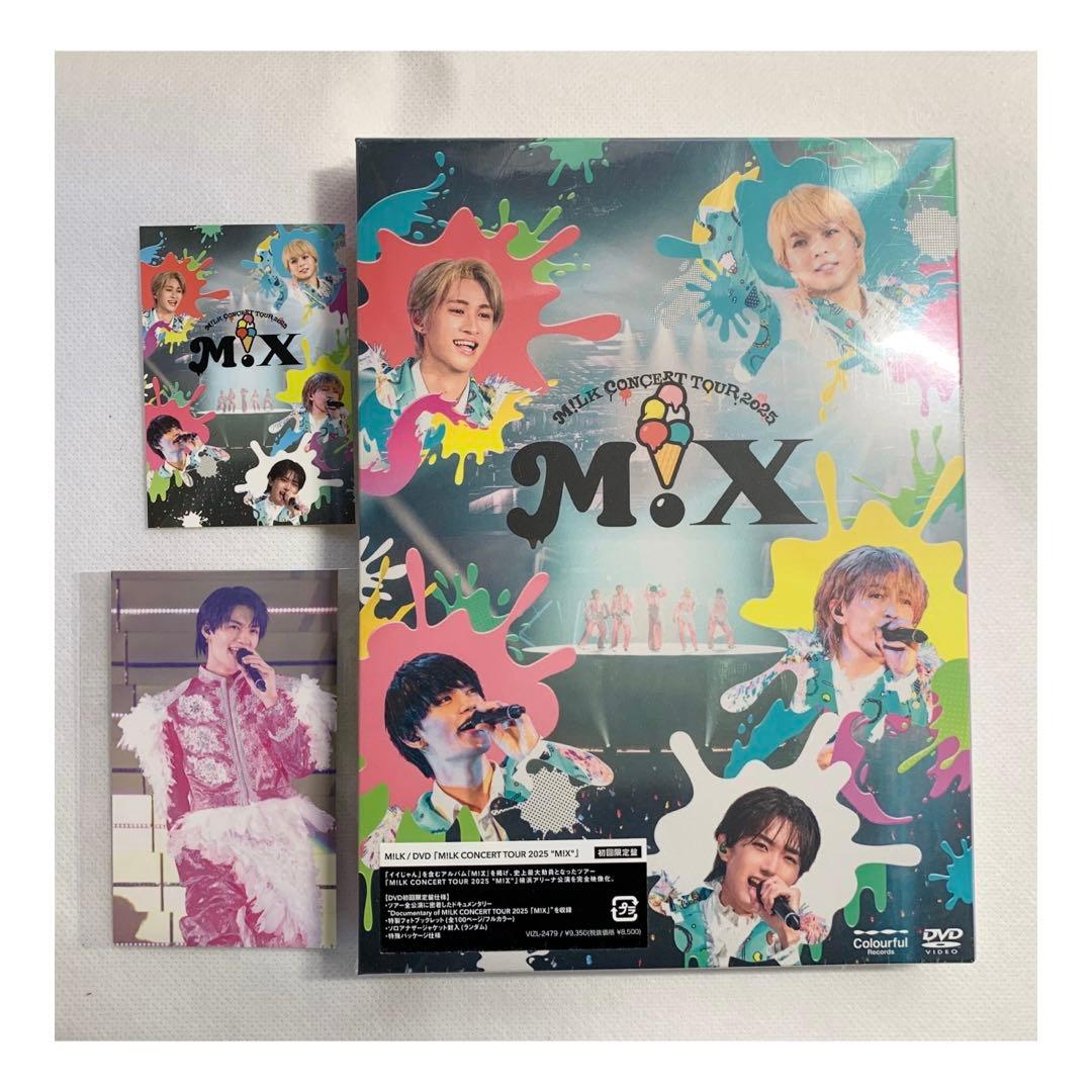 M!LK 「M!X」初回限定盤 2DVD+photobook