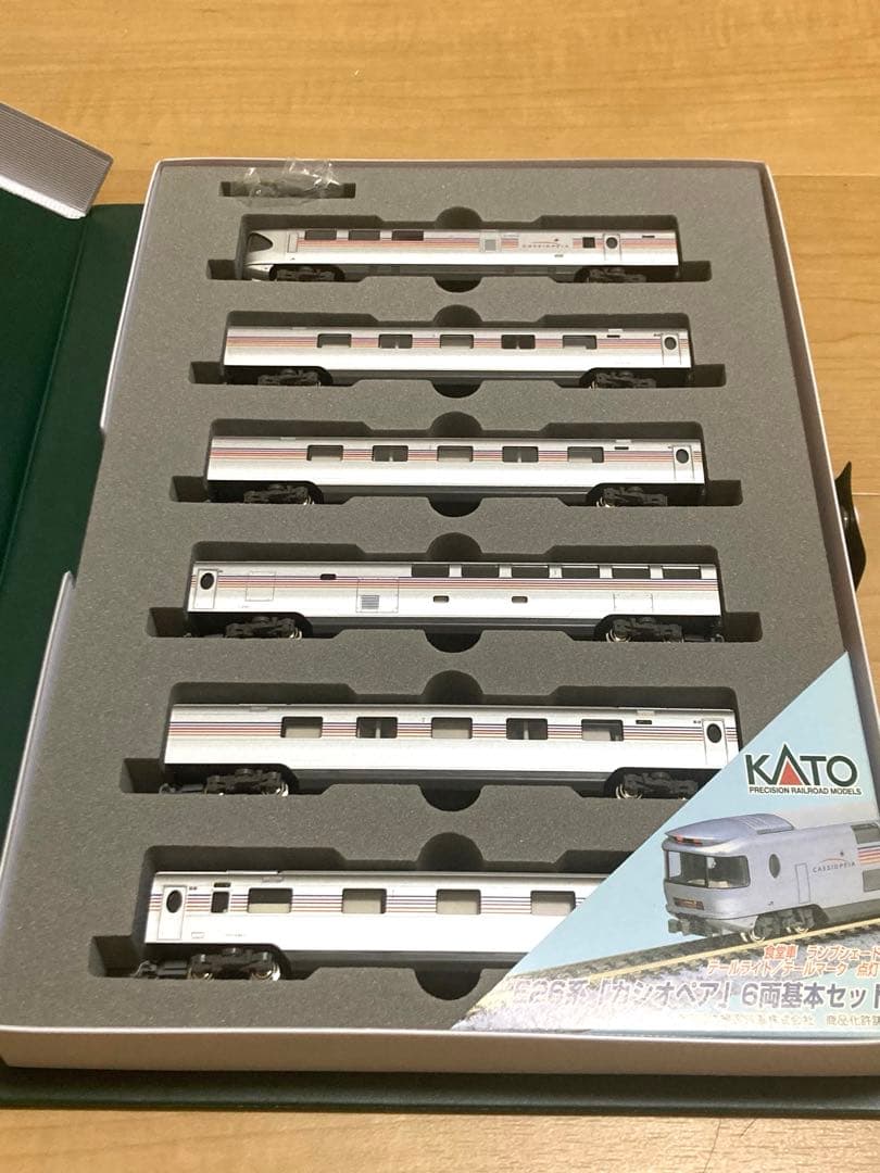 KATO 10-399 E26系カシオペア基本6両編成セット
