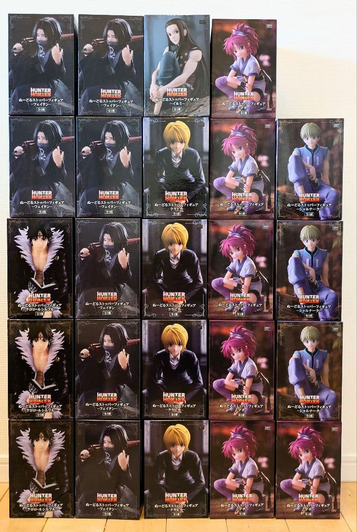 (新品未開封) ハンターハンター ぬーどるストッパーフィギュア 24体まとめ売り