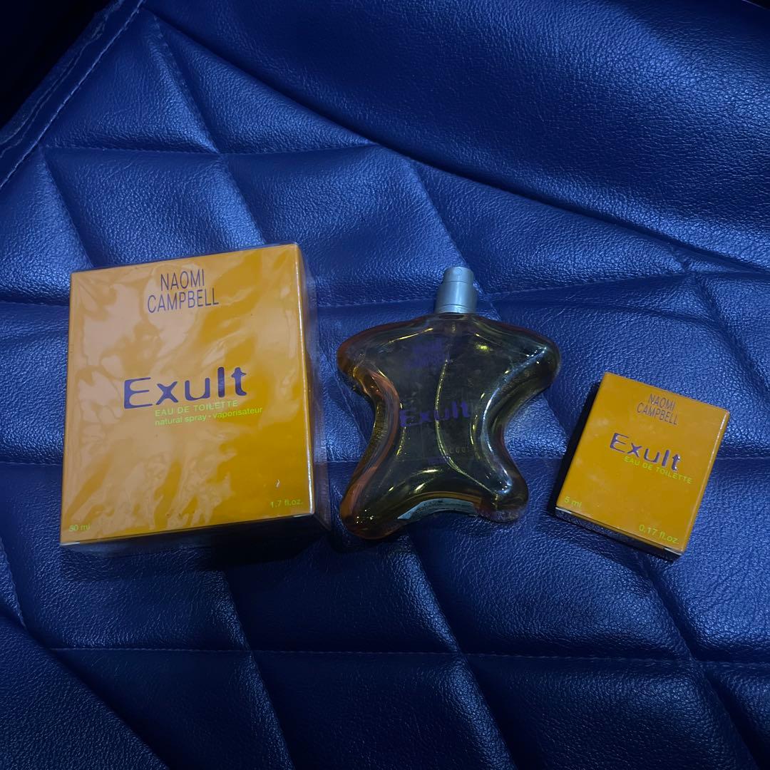 NAOMI CAMPBELL Exult 香水75ml 新品50ml 新品5ml