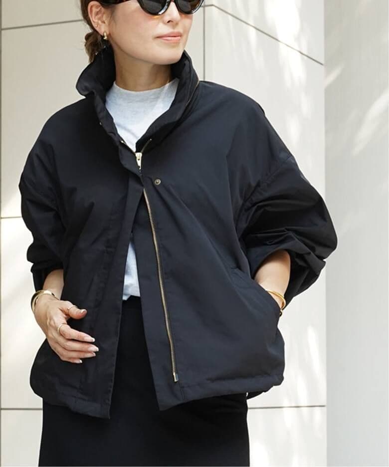 w*可様 2025 ドゥーズィエムクラス WASHED STAND ZIP ブル