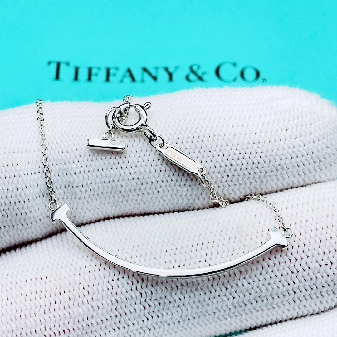 も*ち様 ◇ティファニー◇ 新品仕上済 Tスマイル スモール 925 ネックレス