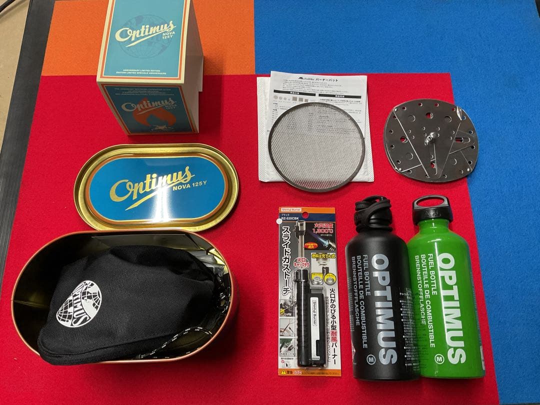 OPTIMUS NOVA 125Y限定販売記念モデル新品未使用未点火付属品多数付