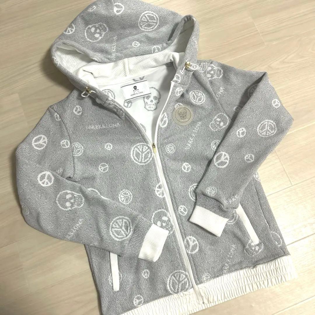 マークアンドロナパーカー ♡ スカル ピース柄 ハイドロゲンお好きな方