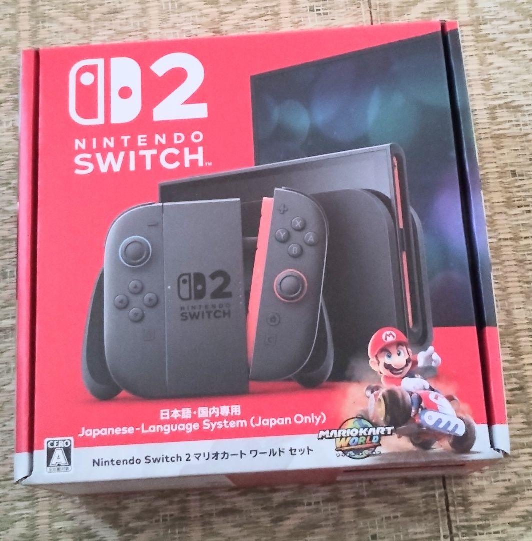 新品・未開封 Nintendo Switch2(日本語・国内専用)マリオセット