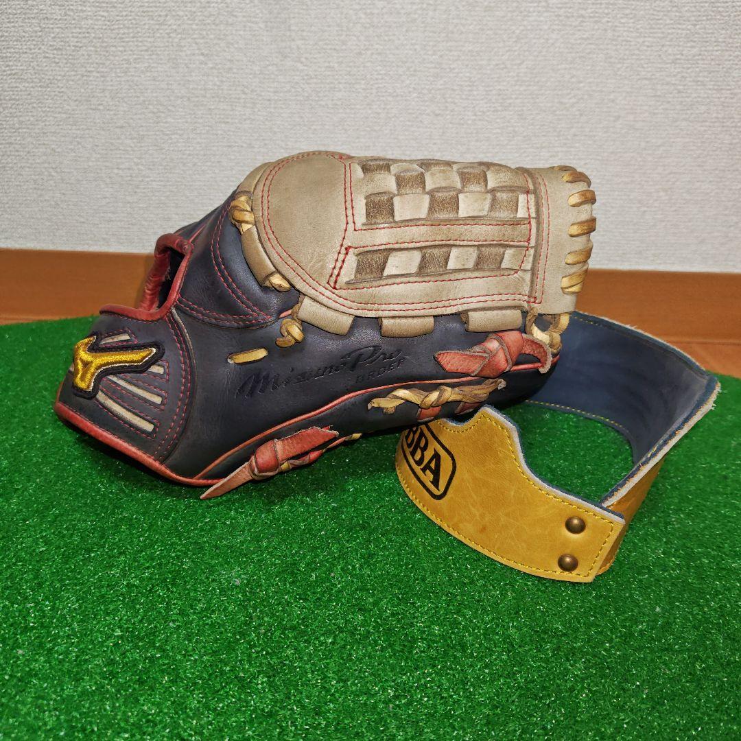 最終価格 ミズノプロ 軟式 オーダー 内野手用 グローブ 野球 耕作印グローブ