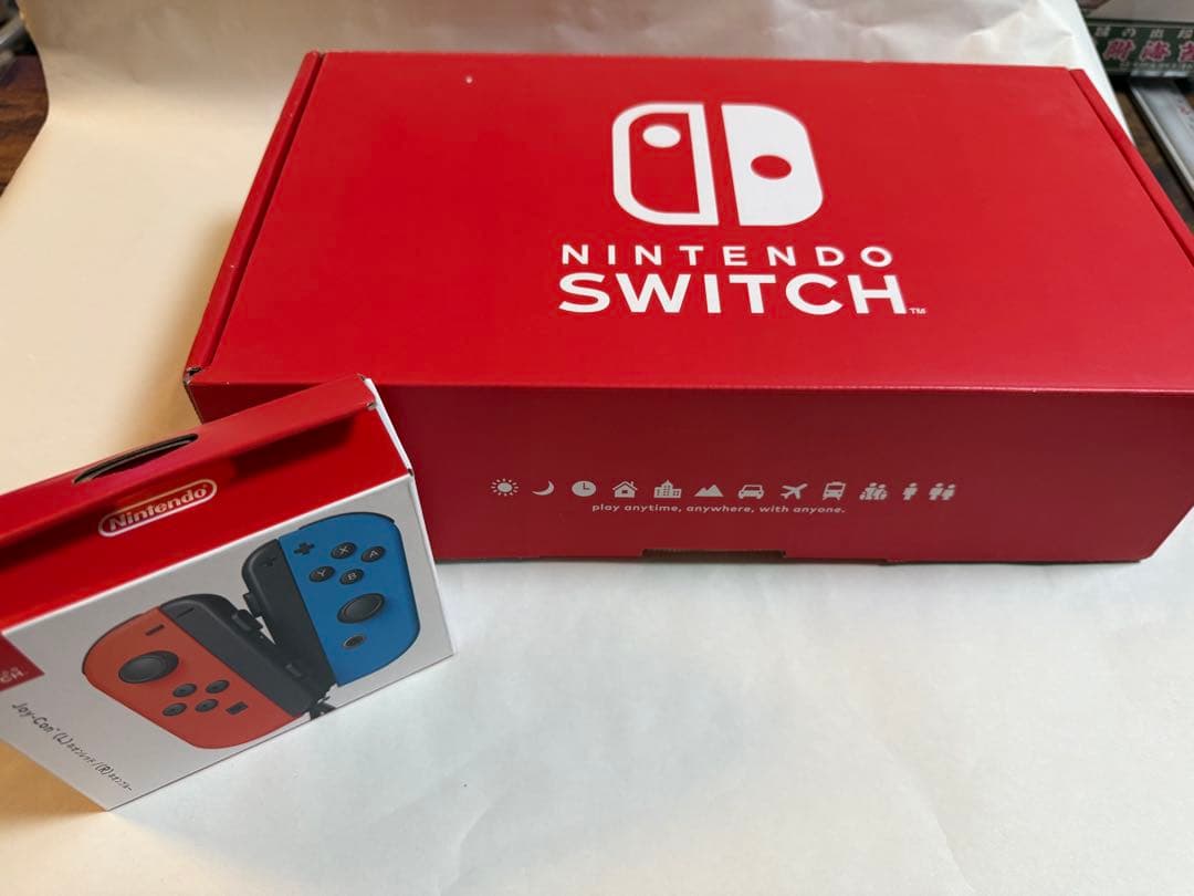 ニンテンドースイッチ　本体　ソフト2本　付属品(プロコン×2)