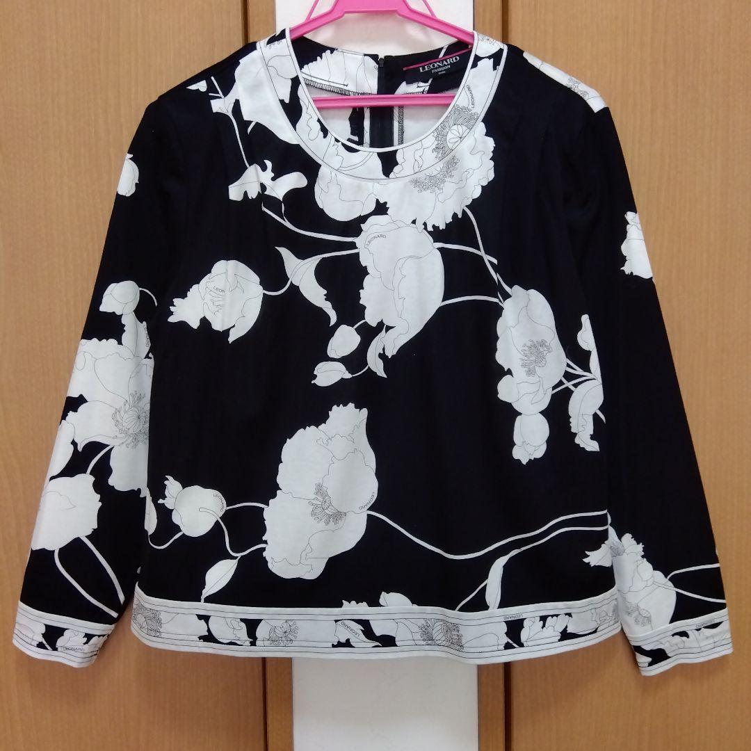 よう さま 専用です★レオナール LEONARD 素敵なカットソー 肩タック L