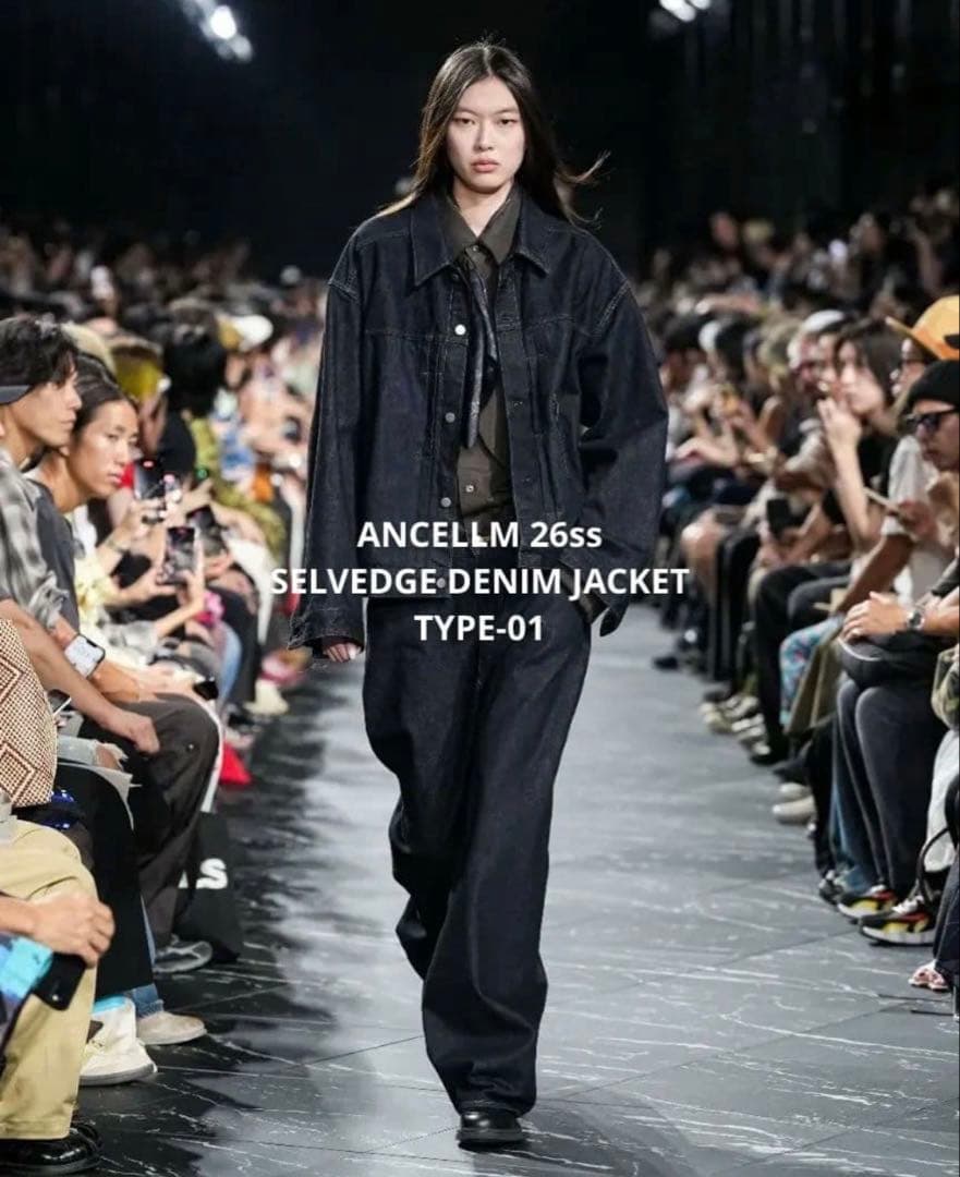 ジャケット・アウター ancellm denim jacket 26ss