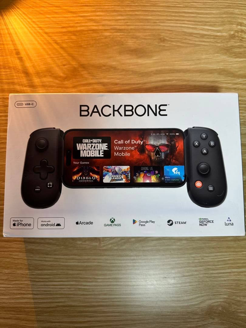 BACKBONE USB C モバイルゲーミングコントローラ　 第2世代
