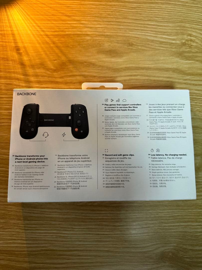 BACKBONE USB C モバイルゲーミングコントローラ　 第2世代