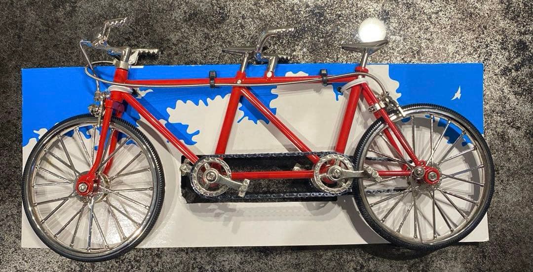 ミニチュア　2人乗り自転車