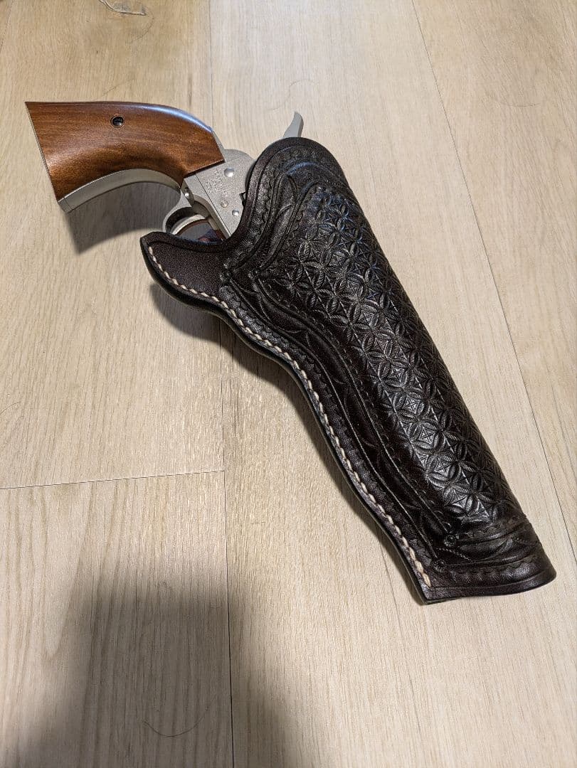 【ウエスタン】スリムジムホルスター 【saa】【51navy】