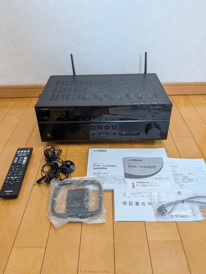 ヤマハ AVアンプ RX-V585（B） 7.1ch Dolby Atmos