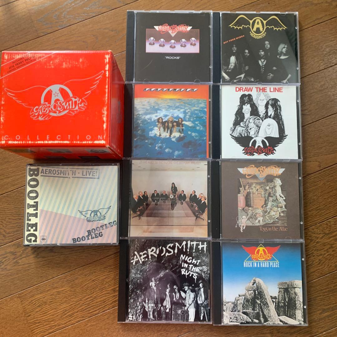 AEROSMITH COLLECTION CD 10枚セット貴重品エアロスミス