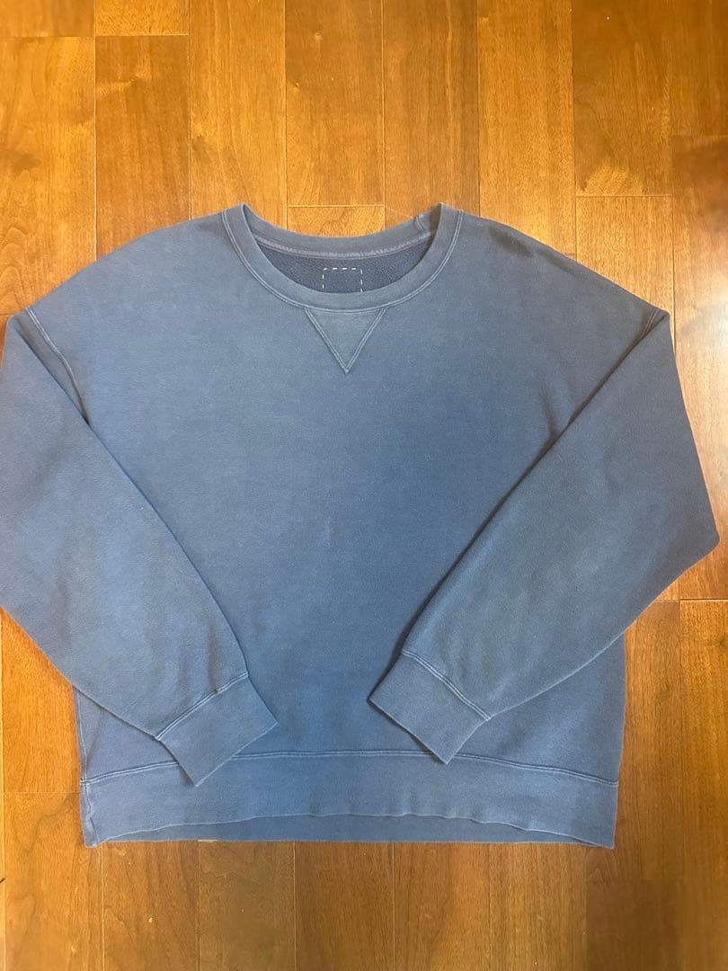 トップス visvim JUMBO SB SWEAT L/S DMGD