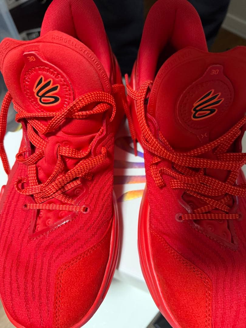 CURRY 12バスケットシューズ レッド