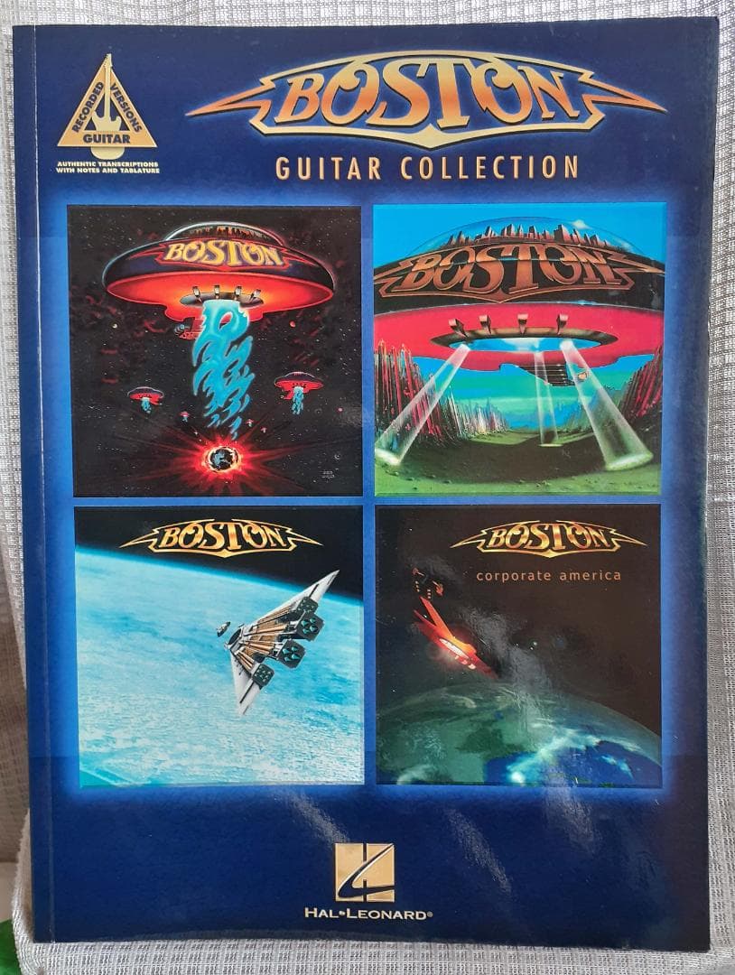 Boston guitar recorded versions 洋書 ボストン