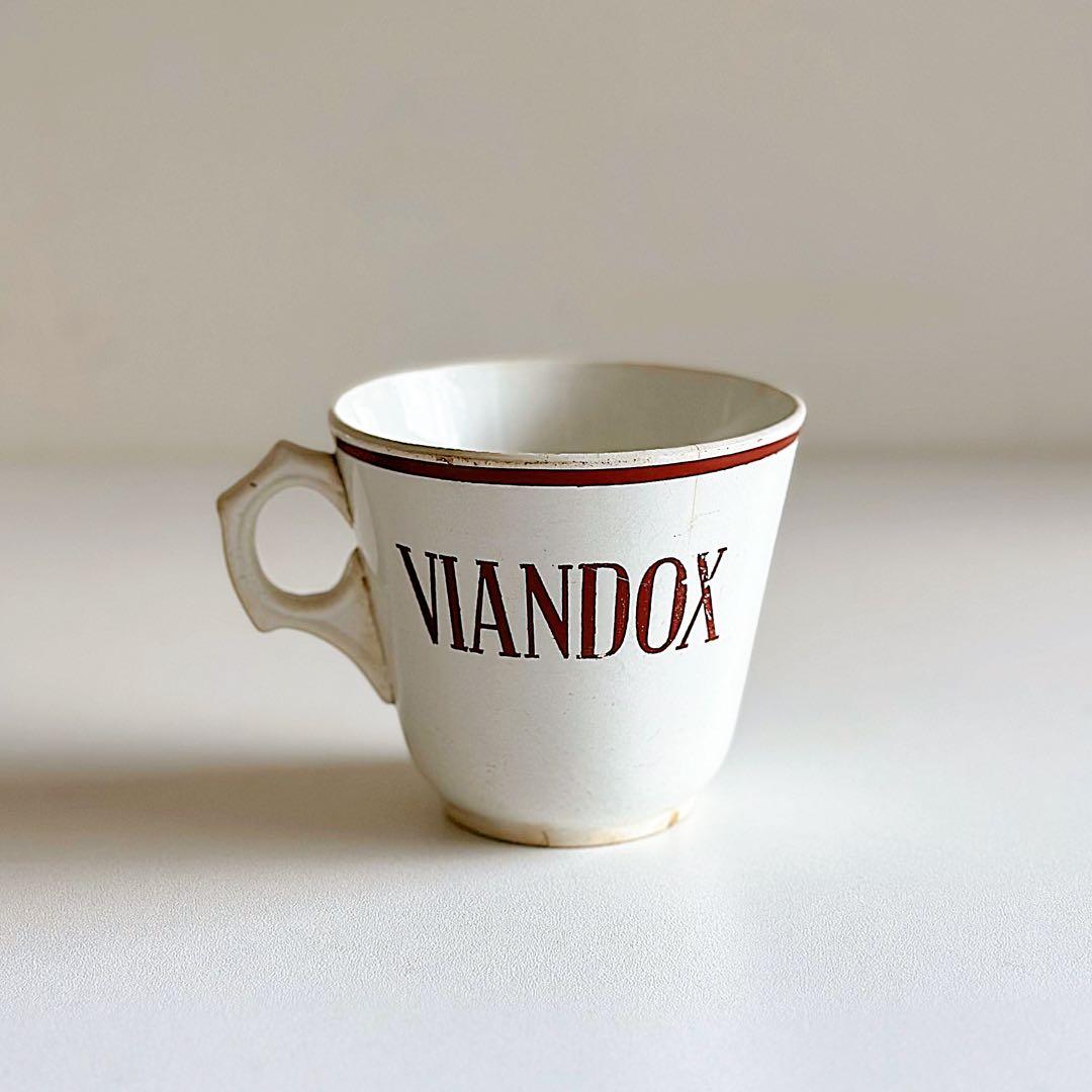 フランス アンティーク VIANDOX ヴィアンドクス マグカップ
