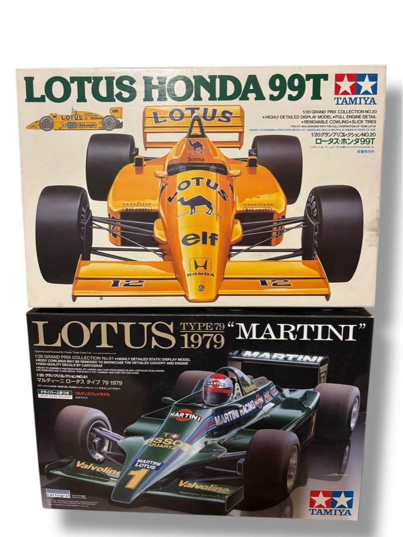 タミヤ プラモデル2点セット/ロータス ホンダ 99T/ロータス タイプ79