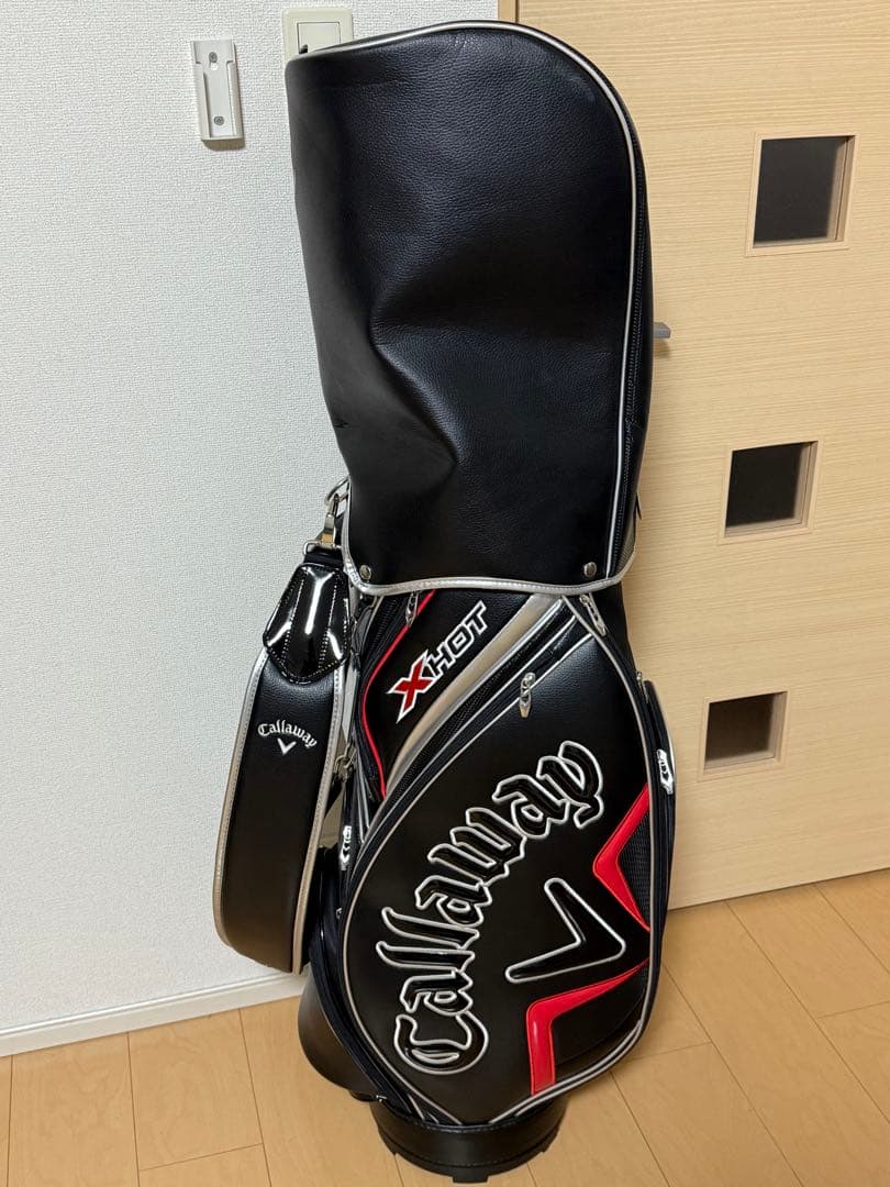 Callaway X-HOT キャディバッグ ブラック/レッド