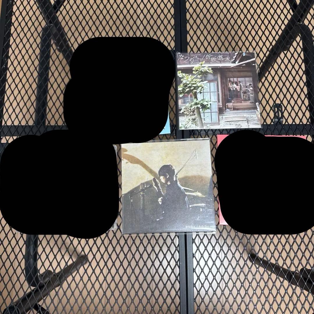 【レア】折坂悠太　CDセット（なつのべ　ざわめき　心理　あけぼの　めめ）