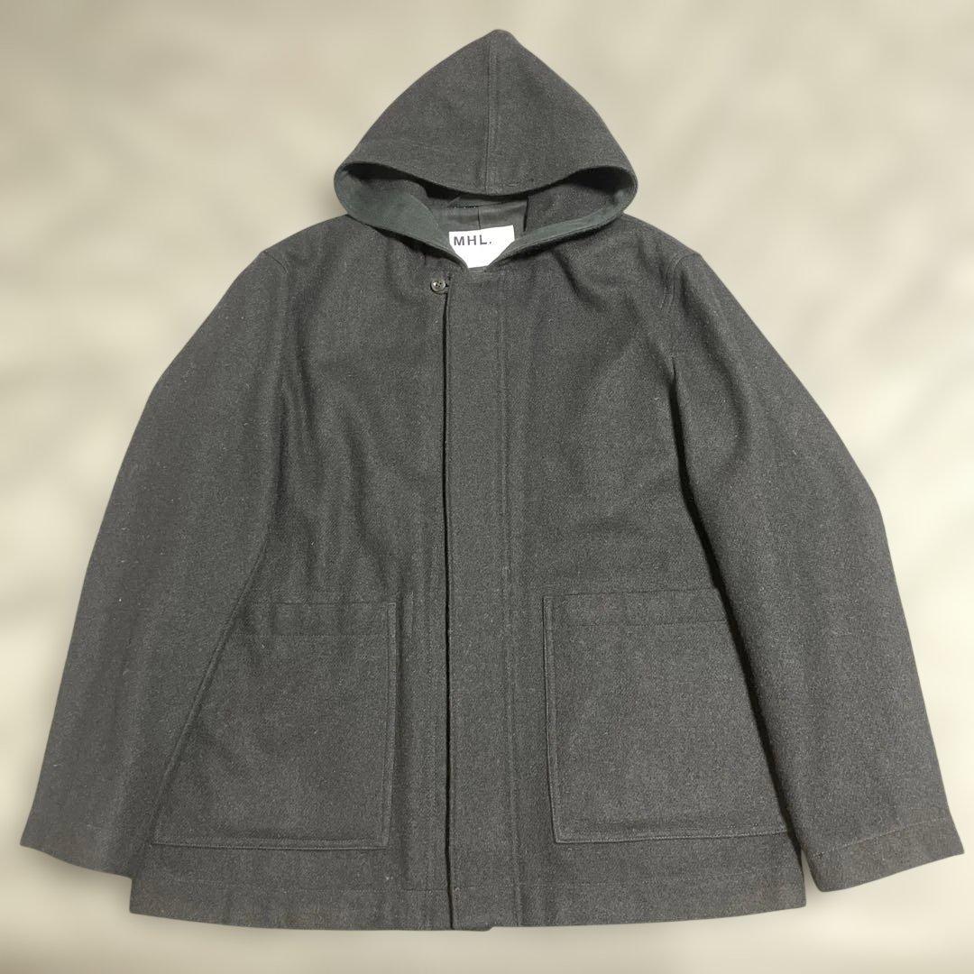 《M.H.L》ピーコート フード付き Lサイズ