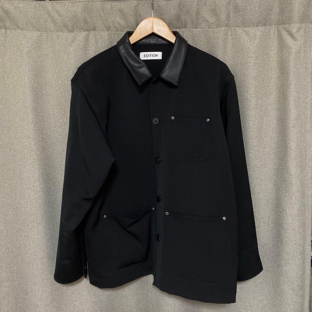 Edition ウールビンテージサテン カバーオール Mサイズ