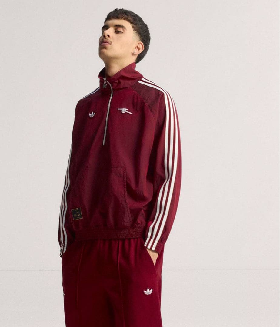 アーセナル テラスアイコン ハーフジップ ジャケット アディダス adidas